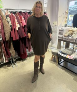 Sweatkleid mit Taschen