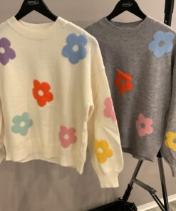 Blumen Pullover