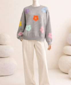 Blumen Pullover